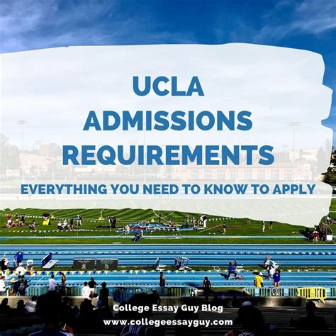 ucla admission requirements